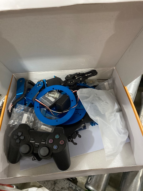 Photo 1 of Robotic Arm Kit 6DOF Programming Robot Arm with 6 Servos, Handle, Mechanical Claw, etc, PC Software APP Control with Tutorial for Arduino STEM Education & Engineering Science Kits, LeArm Open Source
