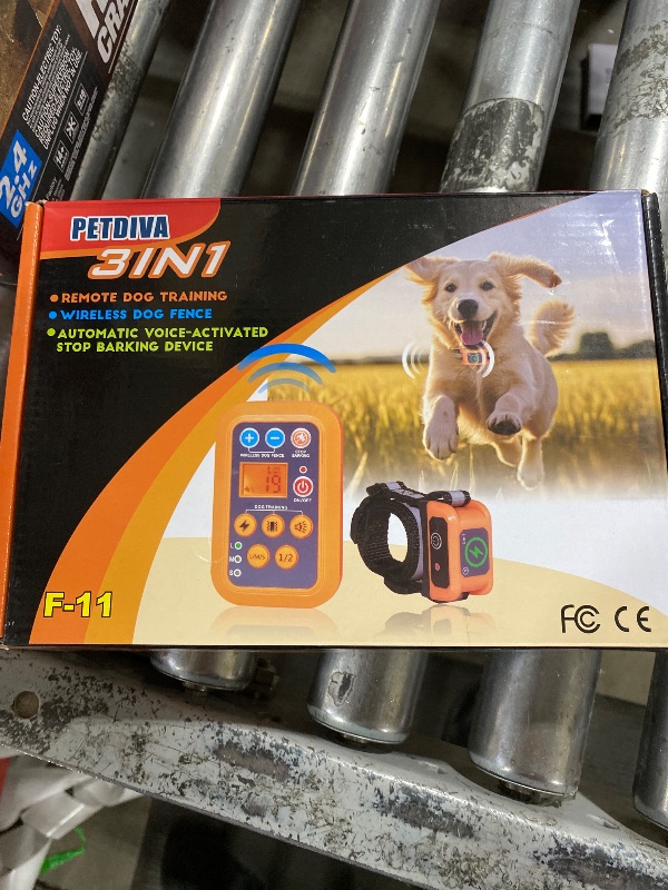 Photo 1 of 3 in 1 Remote Dog Training, Wireless Fence, Automatic Stop Barking Device