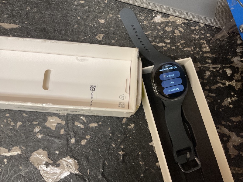 Photo 1 of ****LOCKED**** Samsung Galaxy Watch 8 (2025) 40mm Bluetooth Smartwatch, Cushion Design, Fitness Tracker, Sleep Coaching, Running Coach, Energy Score, Heart Rate Tracking, Graphite