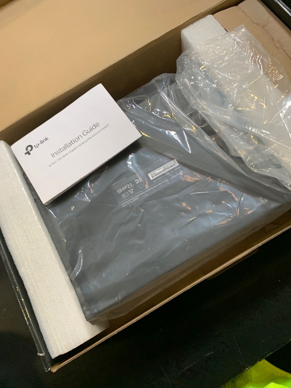 Photo 1 of TP-Link TL-SX1008 | 8 Port 10G/Multi-Gig Unmanaged Ethernet Switch | Desktop/Rackmount | Plug & Play | Sturdy Metal Casing | Speed Auto-Negotiation, Free Expert Help