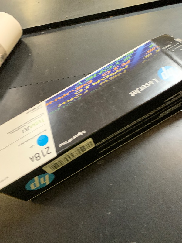 Photo 1 of HP 218A Cyan Toner Cartridge | Works with Color LaserJet Pro 3201, MFP 3301 Series | W2181A