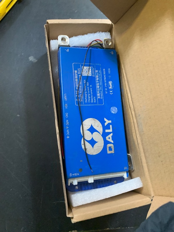 Photo 1 of DALY 100A 8S-24S 24V-84V Smart BMS with 1A Active Balancer and Build-in Bluetooth RS485 CAN for Lithium Battery NCM/LFP/LTO Pack