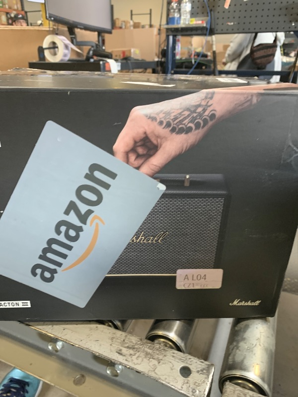 Photo 1 of Marshall Acton III Bluetooth Home Speaker, Black