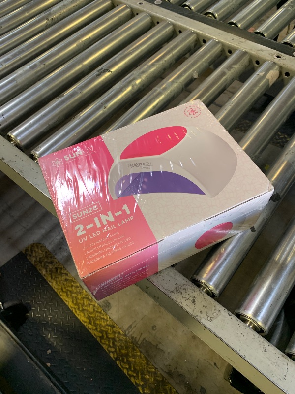 View 2 of SUNUV SUN2C UV Light for Nails, UV LED Nail Lamp with 4 Timer Settings, Curing Lights Compatible with All Gel Polish Rose