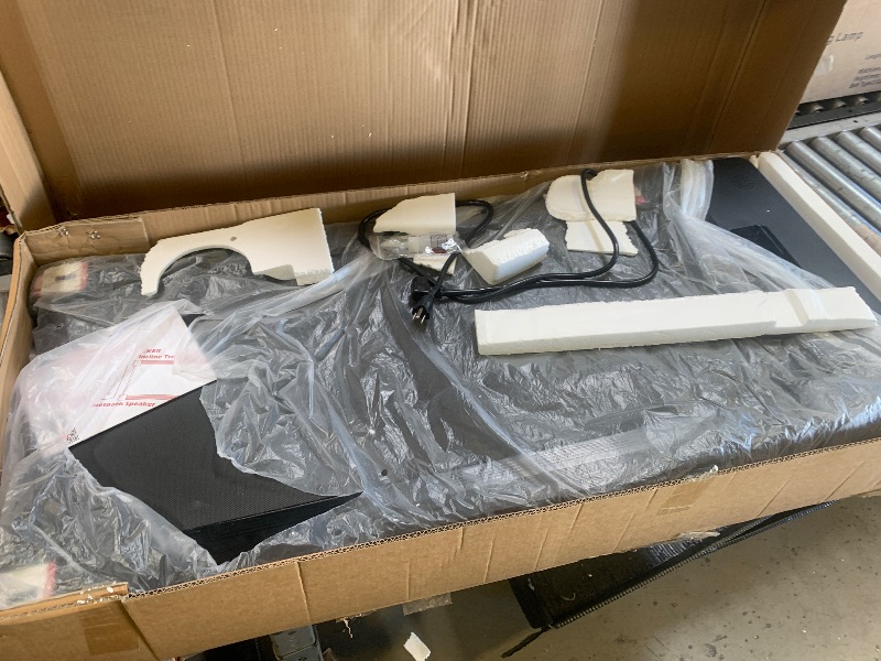 Photo 1 of PACEROCKER Walking Pad Treadmill with 12% 9-Level Auto Incline, 450 lbs Capacity Under Desk Treadmills for Home with Bluetooth Speaker, 5 MPH, Carbon Black