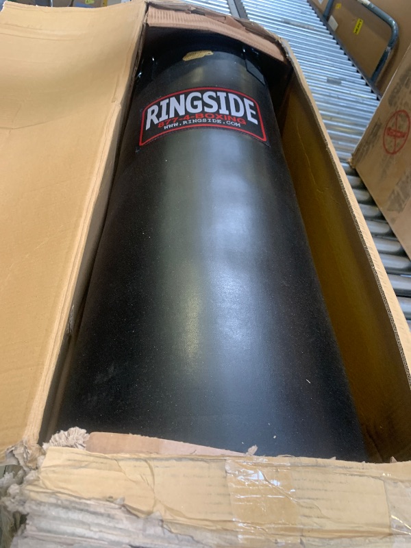 Photo 1 of Ringside 100-pound Powerhide Boxing Punching Heavy Bag (Soft Filled) Black, 100 LBS