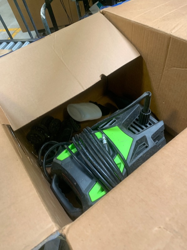 Photo 1 of QIOMALA 4800PSI PowerWasher with 4 Quick Connect Nozzles, Foam Cannon for Car, Lane, Patio Cleaning