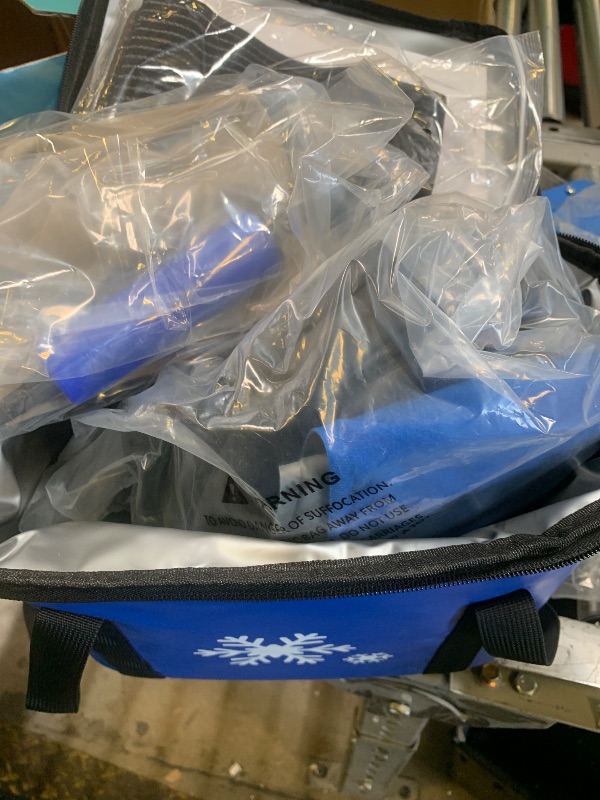 Photo 1 of Ice Machine for Knee After Surgery with Inflatable Leg Elevation Pillow, Portable Cold Therapy Machine with Timer & Compression Pad for Hip and Knee Replacement Recovery