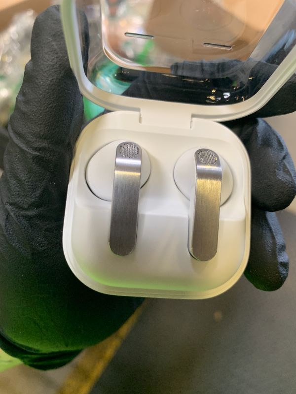 Photo 1 of Samsung Galaxy Buds 4 (2026) AI True Wireless Bluetooth Earbuds, Noise Cancelling, Hi-Res Audio, 1-Way Speaker, New Fit, IP54, Live Translation, White [US Version, 2 Yr Warranty]