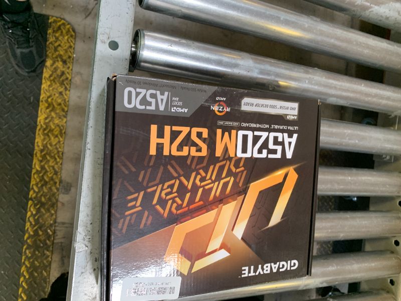 Photo 1 of Gigabyte A520M S2H (AMD Ryzen AM4/MicroATX/4+3 Phases Digital PWM/Gigabyte Gaming GbE LAN/NVMe PCIe 3.0 x4 M.2/3 Display Interfaces/Q-Flash Plus/RGB Fusion 2.0/Motherboard)