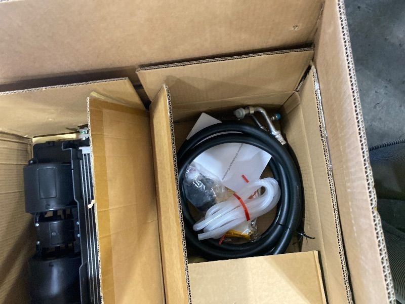 Photo 1 of 24V Truck Air Conditioner, 10000 BTU Split AC Unit for RV, Motorhome, Bus, Trailer, Tractor, Camper Van & Parking,Fast Cooling, Low Noise