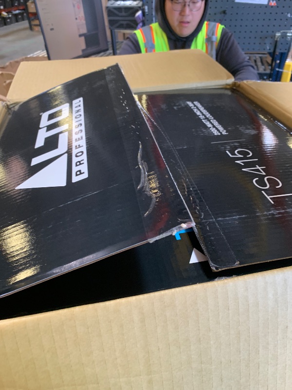 Photo 1 of Warzone 1X WPTS15 Apollo-Active Series 2500W Peak Power 15-Inch 2-Way Powered Speaker, Class D & AB Amplifier, Bluetooth, DSP Modes, and 136dB Max SPL for Pro Audio DJ Party