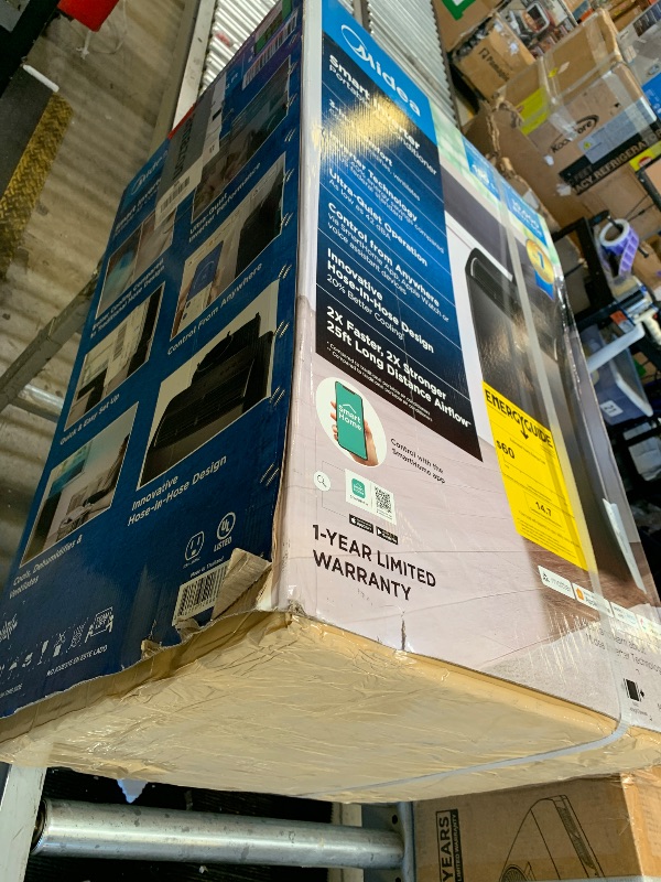 Photo 1 of Midea Duo 12,000 BTU (10,000 BTU SACC) High Efficiency Inverter, Ultra Quiet Portable Air Conditioner, Cools up to 450 Sq. Ft., Compatible with Alexa/Google Assistant, Includes Remote, 2026 NEW