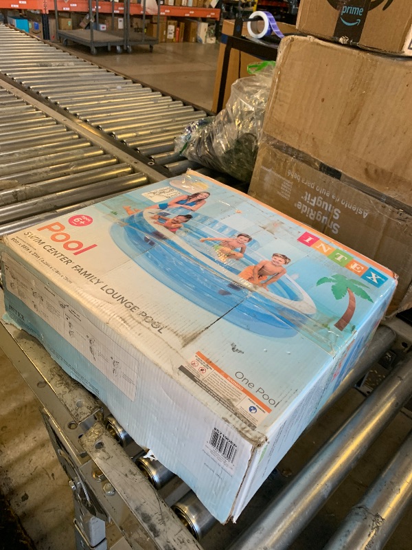 View 2 of Intex 57190EP B01E0W4L58 Family Lounge Pool, 6x20x20 Blue
