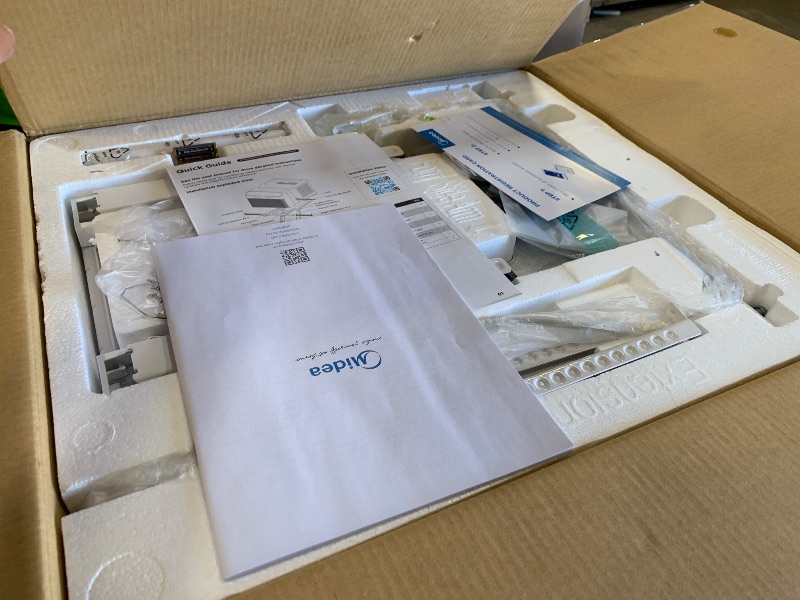 Photo 1 of Midea 6,000 BTU U Shaped Smart Inverter Window Air Conditioner - Cools 250 Sq Ft, Ultra Quiet with Open Window Operation - Alexa/Google Assistant Compatible, 37% Energy Savings, Remote (2026 Edition)