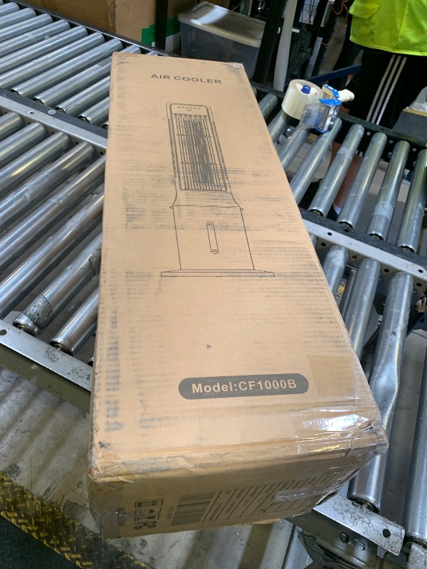 Photo 1 of 3-IN-1 Portable Air Conditioner, 46'' Quiet Cooling AC Fan that Blows Cold Air with 120° Oscillation, 4 Modes & 3 Speeds, Windowless Evaporative Air Cooler with Removable 5Gal Water Tank for Bedroom