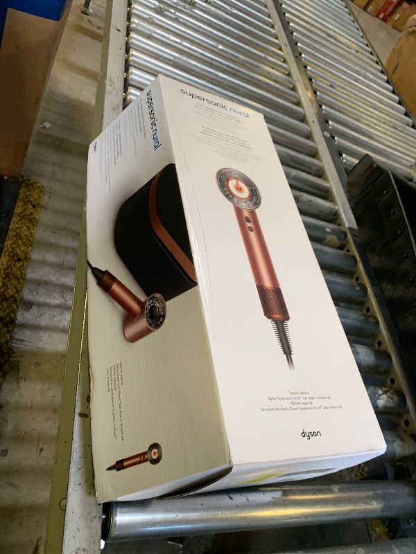 Photo 1 of Dyson Supersonic Nural™ Hair Dryer, No Heat Damage, 5 Intelligent attachments with Diffuser & Styling Concentrator, Scalp Health, All Hair Types