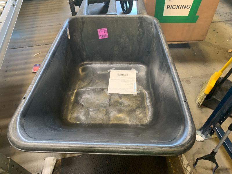 Photo 1 of  Big Wheel Plastic Yard Cart