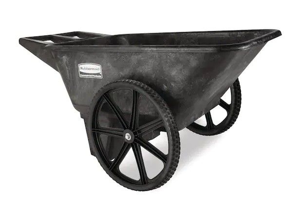 Photo 1 of  Big Wheel Plastic Yard Cart