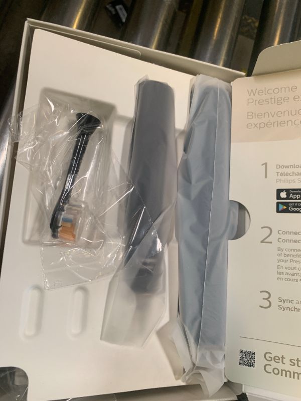 Photo 1 of Philips Sonicare DiamondClean 9900 Prestige Electric Toothbrush - with SenseIQ Technology and Advanced AI App, 5 Brushing Modes, 3 Intensity Levels, Charging Travel Case,Midnight Blue, Model HX9990/12
