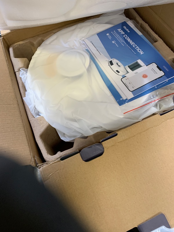 Photo 1 of Robot Vacuum and Mop Combo, Robot Vacuum Cleaner with Bagless Self Emptying Station, 18000Pa Suction, LiDAR Navigation, ideal for Pet Hair, Carpet & Hard Floor, Compatible with App/Alexa/Voice Control