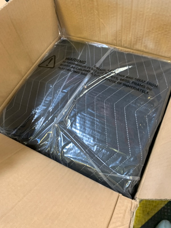 Photo 1 of AMUFON 2PCS Large Sound Dampening Blanket,96" x 80" Sound Absorbing Studio Blanket,Noise Cancelling Studio Acoustic Blanket Curtain/Light Blocker/Moving Blanket