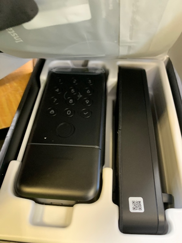 Photo 1 of SwitchBot Lock Vision Pro, 3D Face Recognition + Palm Vein + Fingerprint Smart Lock, Deadbolt Keyless Entry, 12-Month Battery, WiFi No Hub, Auto-Lock Sensor, with Matter, Apple Home, Alexa, Google
