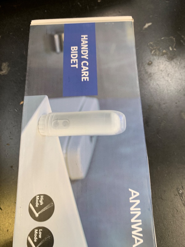 Photo 1 of ANNWA Portable Bidet for Travel 140mL Nozzle 180° Adjustment IPX6 Electric Handheld Bidet for Personal Hygiene Cleaning, Baby Wash, Postnatal Care, Perineal & Hemorrhoid Treatment(AM-US-NHJ001E)