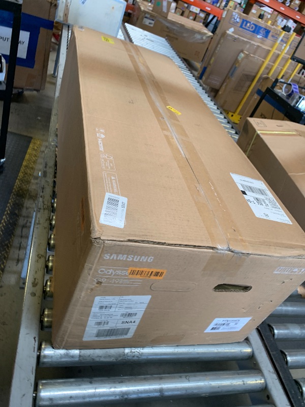 View 2 of Samsung 49” Odyssey G9 Series DQHD 1000R Curved Gaming Monitor, 1ms(GtG), VESA DisplayHDR 1000, 240Hz, AMD FreeSync Premium Pro, Height Adjustable Stand, Ultrawide Screen, LS49CG954ENXZA, 2024