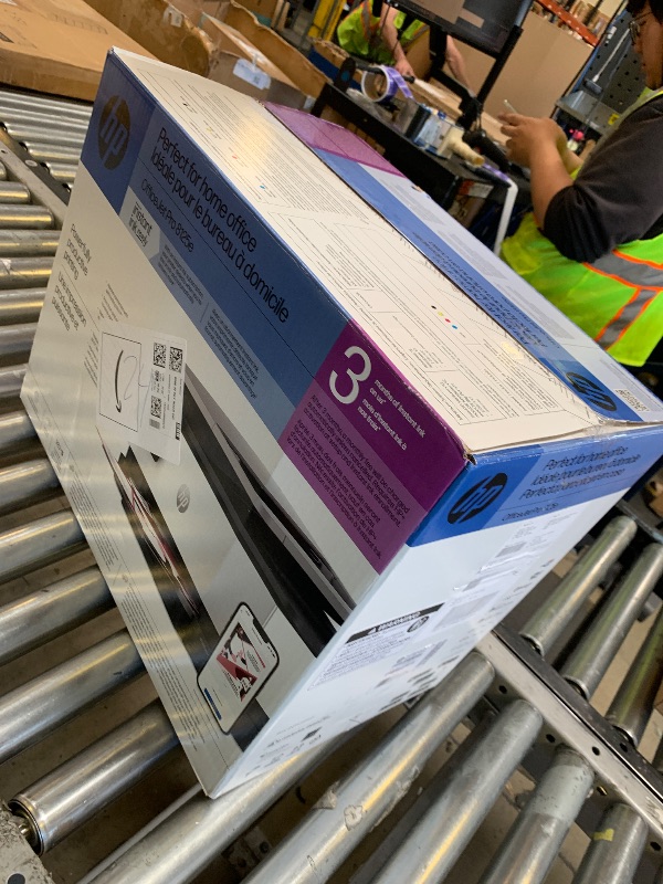 Photo 1 of HP OfficeJet Pro 8125e Wireless All-in-One Color Inkjet Printer, Print, scan, Copy, ADF, Duplex Printing Best-for-Home Office, 3 Month Instant Ink Trial Included, AI-Enabled (405T6A)
