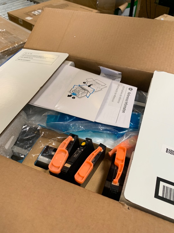 Photo 1 of HP OfficeJet Pro 8125e Wireless All-in-One Color Inkjet Printer, Print, scan, Copy, ADF, Duplex Printing Best-for-Home Office, 3 Month Instant Ink Trial Included, AI-Enabled (405T6A)