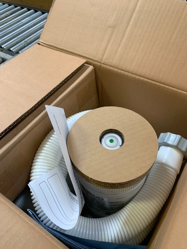 Photo 1 of INTEX C1500 Cartridge Filter Pump for AGP: 1500 GPH Pump Flow Rate - Cartridge Gauge Indicator - HydroAeration Technology - Includes Type A Filter Cartridge - Turnover Rate/System Flow 1180 GPH