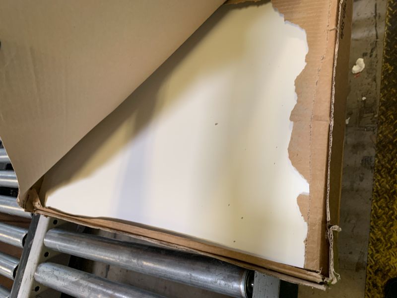 Photo 1 of Fasarxiu 24"x48" Smooth Drop Ceiling Tiles Waterproof High-Grade PVC Ceiling Tiles 2x4 Fire-Rated - Easy Drop-in Installation - Case of 10 (80 sq. ft.)