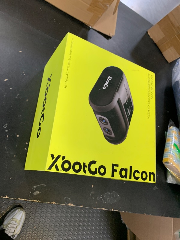 Photo 1 of XbotGo Falcon All-in-One AI Action Camera, 4K Auto Tracking Sport Camera for Soccer, Basketball & Football, Dual-Lens Team Sports Recorder with Live Streaming, No Subscription Required (Edge Green)