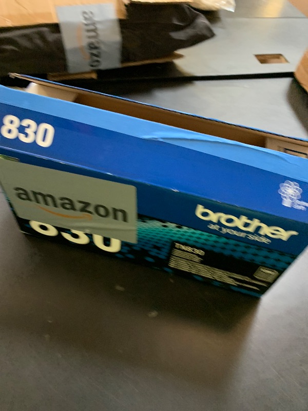 Photo 1 of Brother Genuine TN830 Black Standard Yield Printer Toner Cartridge - Print up to 1,200 Pages(1)