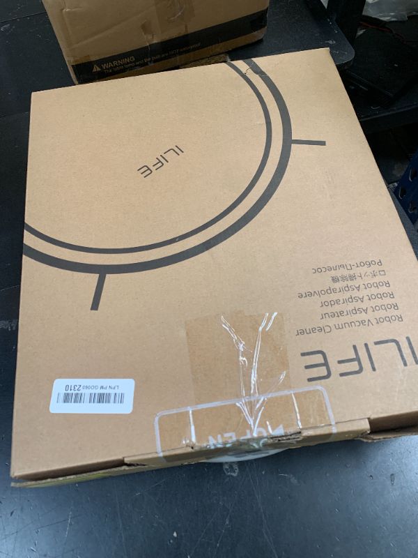 Photo 1 of ILIFE V2 Robot Vacuum Cleaner, Tangle-Free Suction, 120 Mins Runtime, Slim, Self-Charging Robotic Vacuum Cleaner, Ideal for Pet Hair and Hard Floors