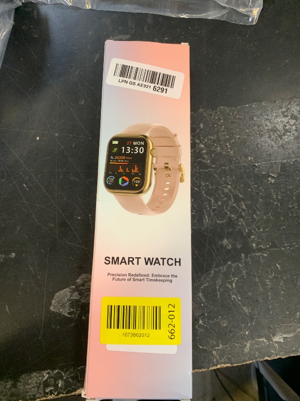 Photo 1 of Smart Watch for Men Women(Answer/Make Call), 1.83" Fitness Watch with Heart Rate/Blood Pressure/Blood Oxygen, Pedometer, Sleep Tracker,120+ Sport Modes, IP68 Waterproof Fitness Tracker for Android iOS