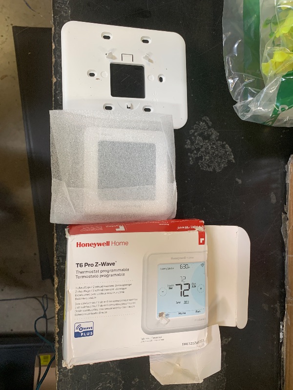 Photo 1 of Honeywell TH6320ZW2003 T6 Pro Series Z-Wave Stat Thermostat &, Smart Home