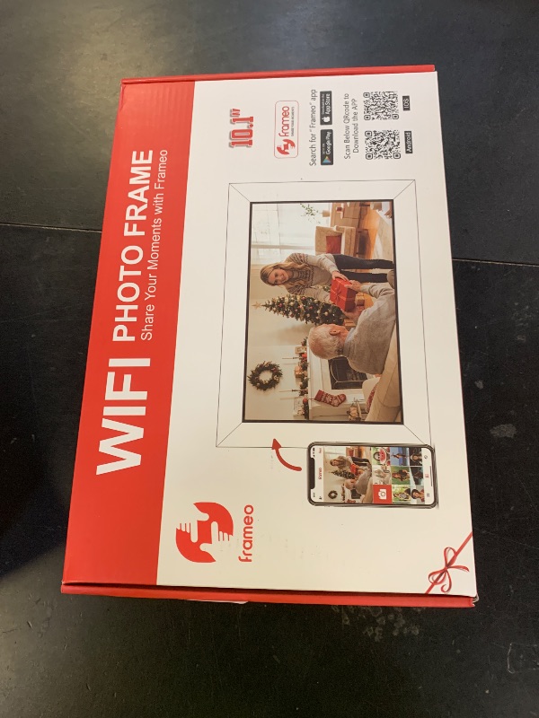 Photo 1 of LeaMea Digital Picture Frame 1280x800 HD IPS Touch Screen 32GB Frameo 10.1 Inch Smart WiFi Digital Photo Frame Auto-Rotate Wall Mount Gifts for Christmas Valentine Mother Father Day