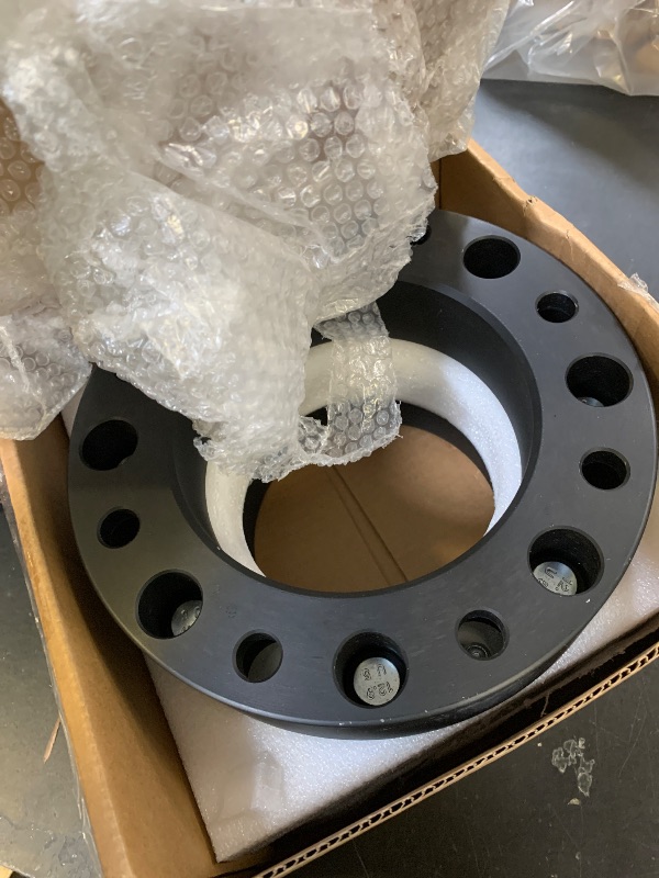 Photo 1 of YONGSHENGONE 2" 8x210 Hubcentric Wheel Spacers - 154.2mm Hub Bore & M14x1.5 Studs - Forged Spacers for 2011-2024 Chevy Silverado 3500 HD & GMC Sierra 3500 HD Dually Front Wheels (Pair of 2)