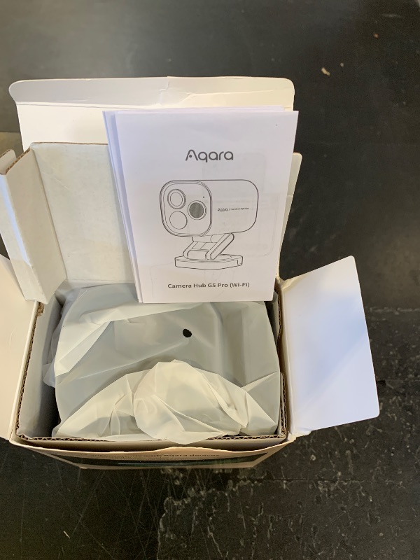 Photo 1 of Aqara 4MP Camera Hub G5 Pro WiFi, True Color Night Vision Security Camera Outdoor, 2.4/5Ghz WiFi, HomeKit Secure Video, Thread Border Router, Local Detection, Thread/Zigbee, Supports Alexa,Google Home