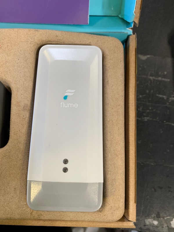 Photo 1 of Flume 2X Smart Home Water Monitor and Leak Detector (Newest Model) – Real-Time Water Usage Tracking, Indoor/Outdoor Leak Alerts, Irrigation & Sprinkler Monitoring, Easy No-Plumbing Installation