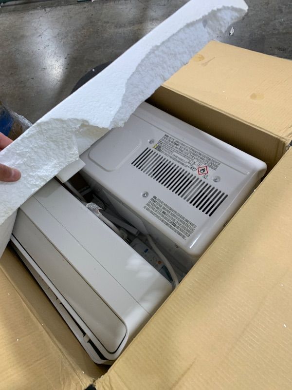 Photo 1 of Midea 8,000 BTU U Shaped Smart Inverter Window Air Conditioner - Cools 350 Sq Ft, Ultra Quiet with Open Window Flexibility - Alexa/Google Assistant Compatible - 37% Energy Savings, Remote (Updated)