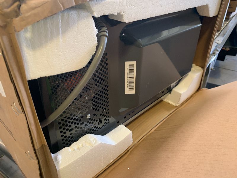 Photo 1 of RecPro RV Microwave with Trim Kit | 1.0 Cu. Ft. | 900W | Direct replacement for Greystone and High Pointe (Black)