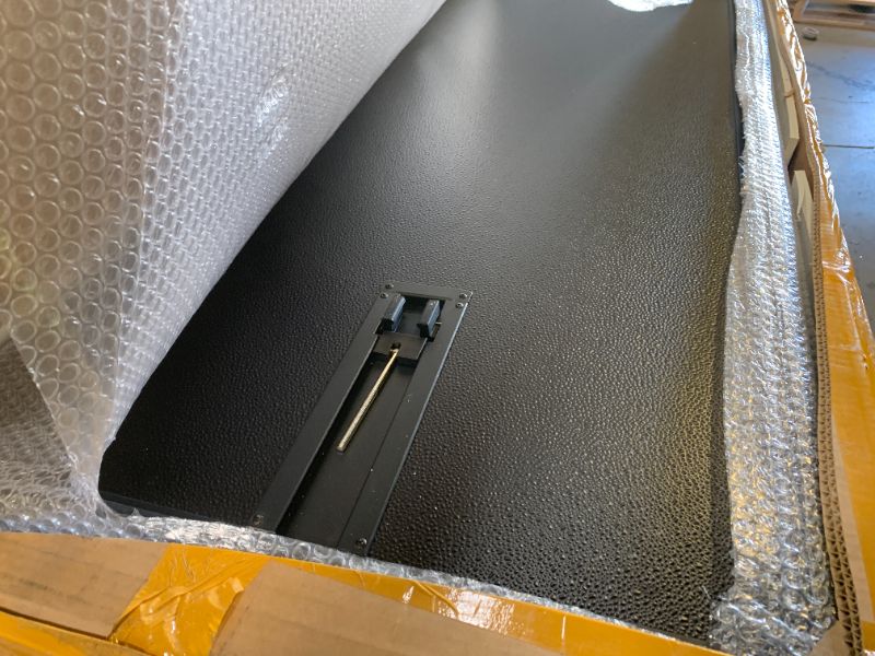 View 2 of YITAMOTOR FRP Hard Tri-Fold Truck Bed Tonneau Cover Fits for Dodge Ram 1500 New Body Style 2019 2020 2021 2022 2023 2024 2025, 5.7 ft Bed Without Rambox
