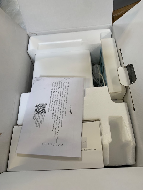 Photo 1 of Liene PixCut S1 Inspire Kit - All-in-One Color Sticker Printer & Cutting Machine, Thermal Dye-Sublimation Photo Printer, 300 DPI, Color Label Maker with 180 Sheets (36 Photo + 144 Sticker Paper)