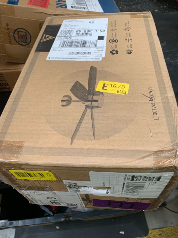 Photo 1 of Vagizm Ceiling Fan 36'' for Small Room: Modern Ceiling Fans with Light Remote Control - Reversible Quiet DC Motor Dimmable with 6 Speeds for Dorm Room Kids Bedroom(Brushed Nickel+Walnut)