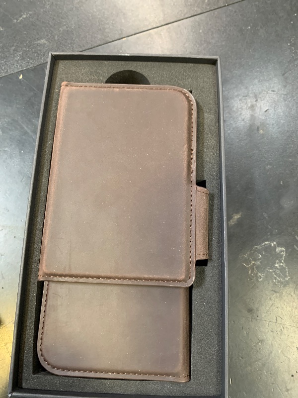 Photo 1 of BLACKBROOK Tri-fold Wallet Case for iPhone 17 Pro Max – Tudor Wallet and Case Set, Designed for MagSafe and Wireless Charging, RFID Shield – Full Grain Leather, 8 Card Slots & 2 Cash Pockets