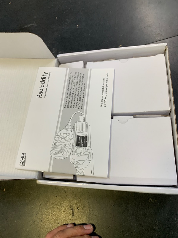 Photo 1 of Radioddity DB-25D Pro Dual Band DMR Mobile Radio, 20W VHF UHF Ham Amateur Radio Digital Transceiver with GPS APRS, 4000CH 500,000 Contacts, Dual Time Slot Tier II Vehicle Car
