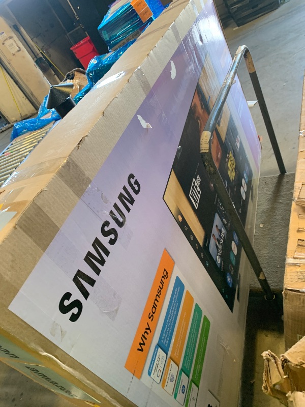 Photo 1 of Samsung 70-Inch Class Crystal UHD U8000F 4K Smart TV (2025 Model) Endless Free Content, Processor, MetalStream Design, Knox Security, Alexa Built-in